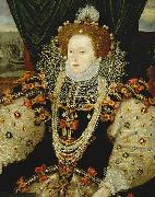 george gower Elizabeth I of England Spain oil painting artist